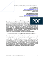 La Escuela en El Neoliberalismo y Su Lucha Política para (Re) Existir y Resignificarse