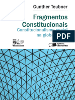 Fragmentos Constitucionais - Gunther Teubner - 2016