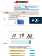 SESION DE APRENDIZAJE Te Digo Lo Que Siento