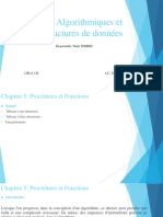 Chapitre5 - ASD - Procédures Et Fonctions