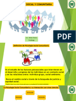 Psicologia Social y Comunitaria