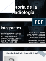 Historia de La Radiología