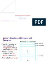 CAO - Mod1 Mymry, Adress, Adressing Modes