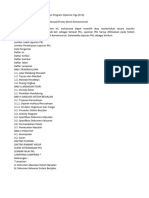 Outline Laporan PKL Sistem Informasi D3