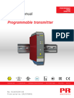 Product Manual: Programmable Transmitter