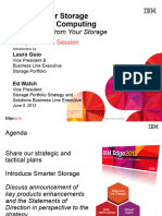 IBM Smarter Storage For Smarter Computing: Expect More From Your Storage