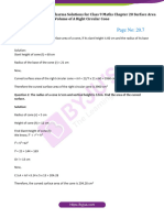 RD Sharma Jan2021 Solution Class 9 Maths Chapter 20 Exercise 20.1