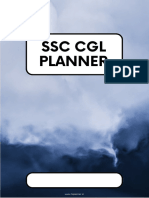 SSC CGL Planner BGCJHQ