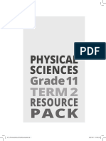 Grade 11 Physical Science Term 2 Resource Pack