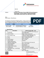 25invitation To Bid Spot Charter MR-WO Route To Tuban (SPM) Laycan 28-29 June 2024 (00.01-23.59)