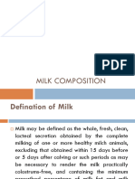 Milk Composition