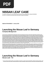 Case Launchingthenissanleaf Ingermany