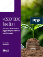 Responsible Taxation Evaluating The Benefits of Tax Transparency Reporting in Nigeria