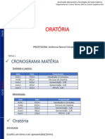 Aula 2 - Oratoria