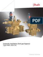 Capacity Regulators (Hot Gas Bypass) : Type PMC and CVC