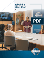 1158 How To Rebuild A Toastmasters Club