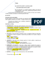 1.2 Puntuación y Acentuación