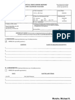 Michael R Murphy Financial Disclosure Report For 2010