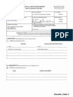 Callie V Granade Financial Disclosure Report For 2010