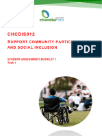 Support Communiuty Participation and Social Inclusion