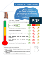 Plan Familiar de Emergencia - Sismo
