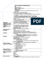 Must To Know Hematology