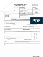 James C Dever Financial Disclosure Report For 2009