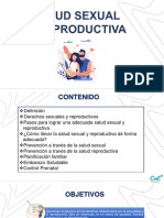 Salud Sexual y Reproductiva Embarazo Saludable