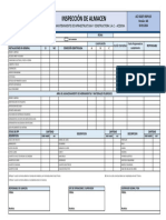 (ACZ-SGSST-INSP-013) Inspección de Almacen - Acziona