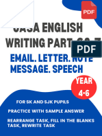 Uasa English Writing Part 6 and 7