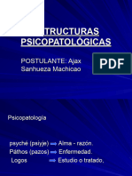 7 Estructuras Psicopatológicas Presentacion 16 de Enero 2009