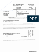 Wesley E Brown Financial Disclosure Report For 2009