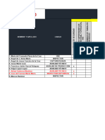 Matriz de Capacitación General.