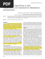 Processos Cognitivos e Seu Tratamento No Transtorno Obsessivo-Compulsivo