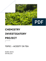 Chemistry Investigatory Project Final