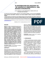 Processo de Enfermagem em Unidades de Atendimento de Urgência E Emergência: Uma Revisão Integrativa