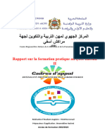 Rapport Sur La Formation Pratique Au Lycée Hassan II