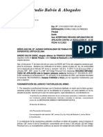 EB EXP. 12143 2022 0, Apelación Sentencia Contencioso Administrativa