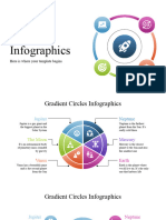 Gradient Circles Infographics by Slidesgo