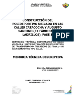 Memoria Tecnica Polideportivo, Ok