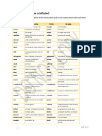 Extra - Information - Words That Can Be Confused