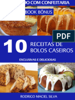 Bolos Caseiros