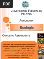 Ecologia Agronomia A2 - Introducao Ecologia