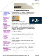 A Level Measurement Orientation