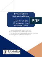 Data Analytics & Business Intelligence