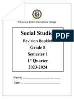 Grade 8 Revision Booklet Quarter 1