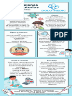 Infografia Informacion de Salud Ilustrativo Sencilla Celeste y Blanco