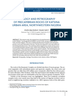 Geology and Petrography of Precambrian Rocks of Katsina State