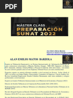 MÁSTER CLASS PREPARACIÓN SUNAT Grupo Pinillos