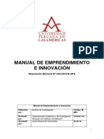 Manual de Emprendimiento e Innovacion